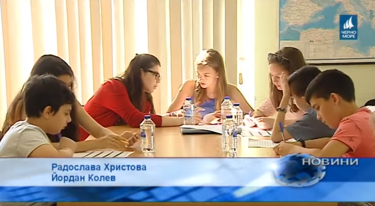 Кибермагьосници репортаж на ТВ Черно Море